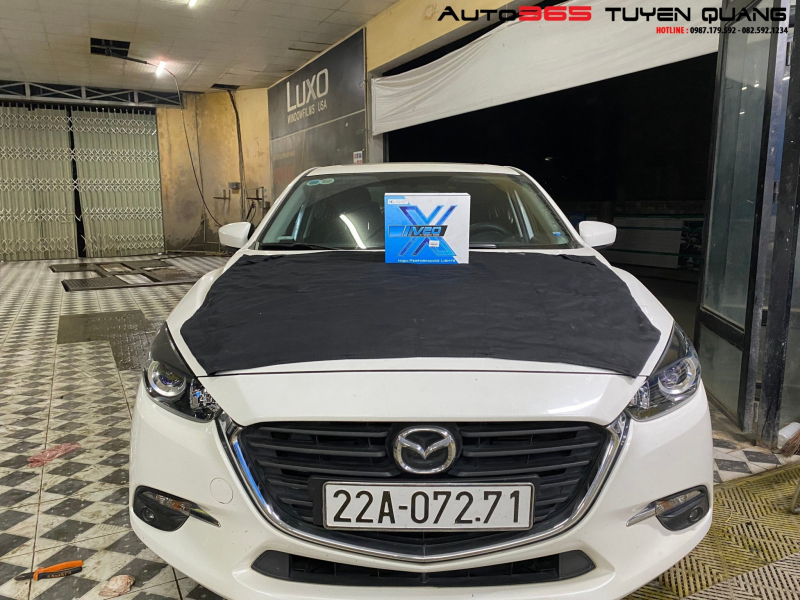 Độ đèn nâng cấp ánh sáng Nâng cấp bi pha Xlight V20 new 2023 tăng sáng Mazda Mazda 3